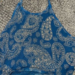 Earthbound halter crop top